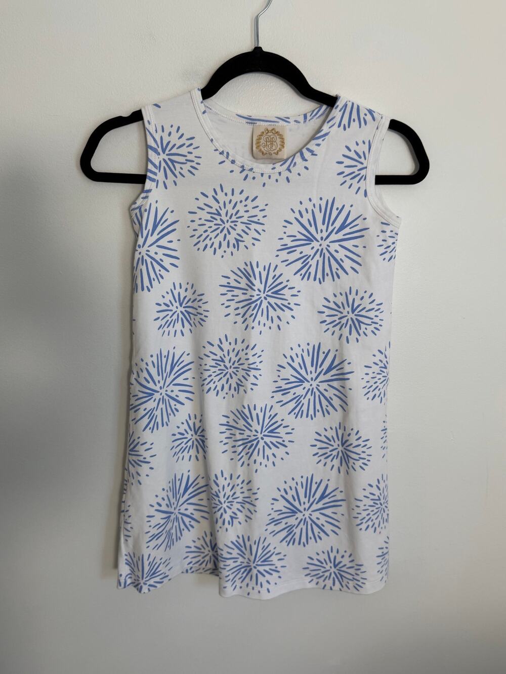 The Beaufort Bonnet Pima Cotton fireworks dress size 12